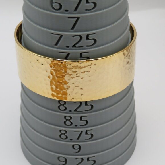 Gold Tone Bangle Bracelets Bundle of 2 - Picture 10 of 11